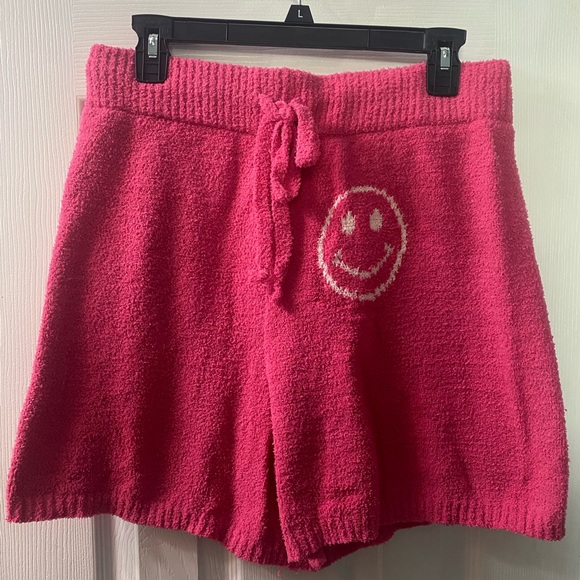 💖NWT Soft Smiley Pajama Short Set - Picture 6 of 7